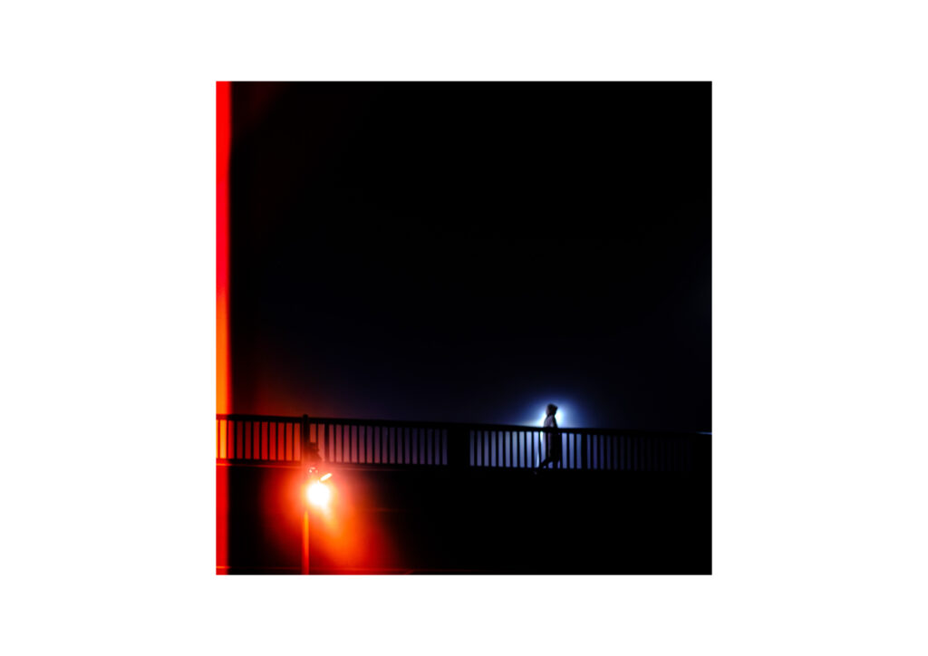 On the bridge