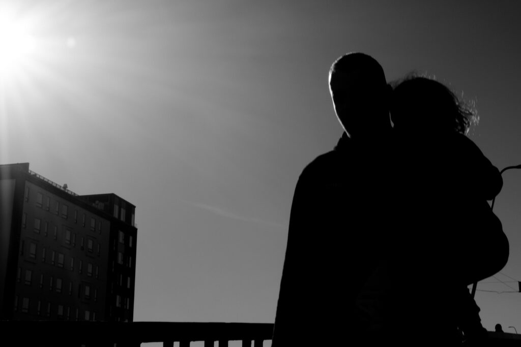 Black and White Streets of Aalborg